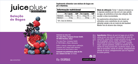 Fruit, groenten, bessen & Omega+ Mix Capsules